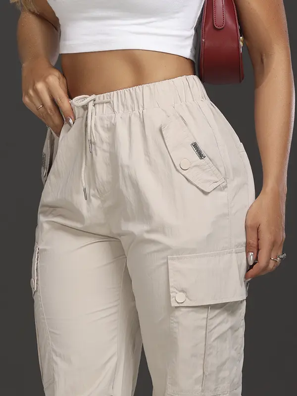 Calça Parachutes Empório Pit Bull Estilo Urbano e Moderno com Cordão