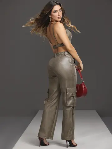 Conjunto Calça e Top Empório Pit Bull Sofisticado e Elegante