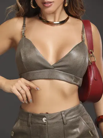 Conjunto Calça e Top Empório Pit Bull Sofisticado e Elegante