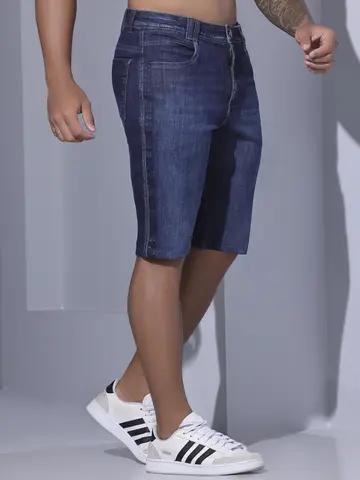 BERMUDA MASCULINA PIT BULL JEANS ESTILO URBANO CONFORTÁVEL E MODERNA