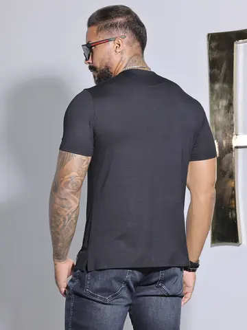 Camiseta Gola O Slim Personalizada Pit Bull Jeans