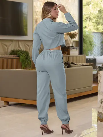 Conjunto Calça e Camisa Empório Pit Bull com Caimento Elegante e Versátil