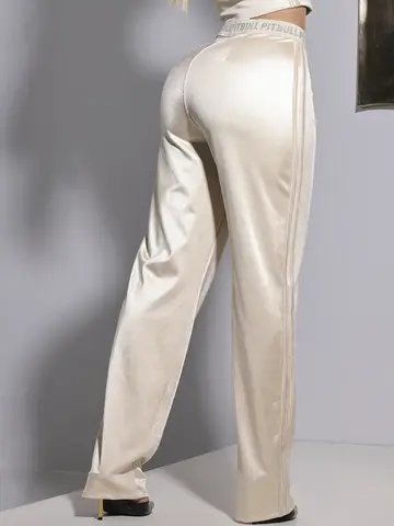 Calça Feminina Pit Bull Jeans Luxo Confortável e Estilosa com Elástico no Cós
