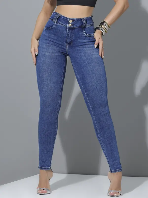 Calça Skinny Pit Bull Jeans Confortável com Modelagem Empina Bumbum