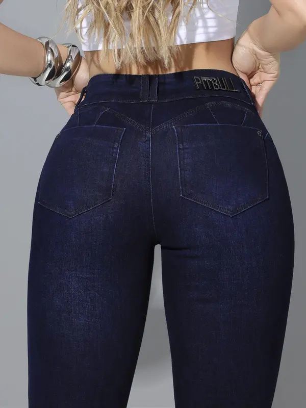 Calça Skinny Casual Pit Bull Jeans com Cós Largo e Confortável
