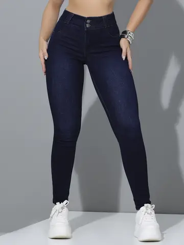 Calça Skinny Casual Pit Bull Jeans com Cós Largo e Confortável