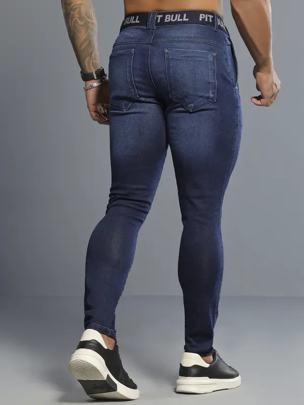 Calça Masculina Pit Bull Jeans Moderna e Estilosa com Elástico no Cós