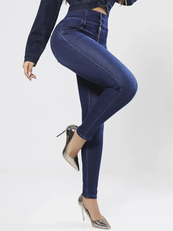Calça Cintura Perfeita Pit Bull Jeans Modeladora Empina Bumbum