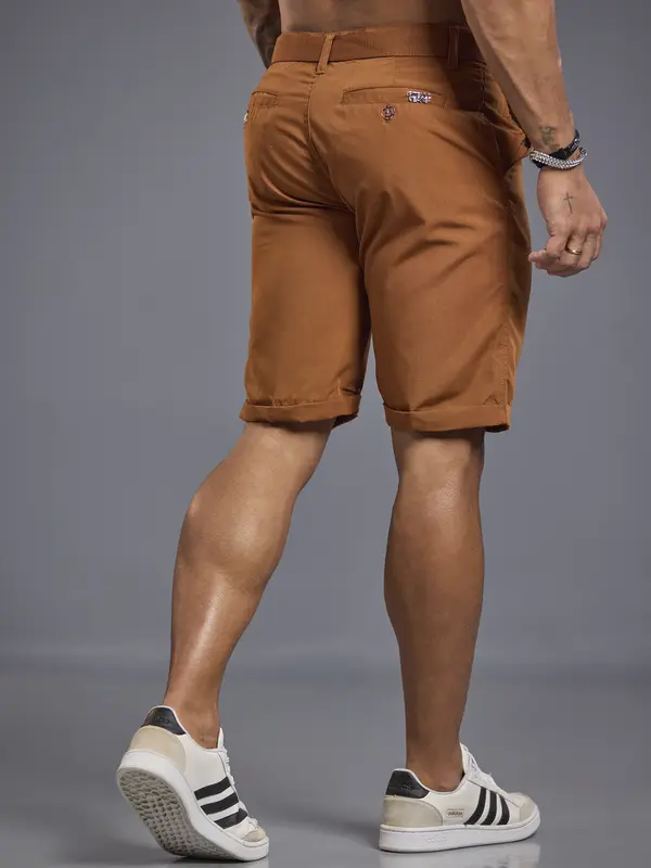 Bermuda Masculina com Cinto Casual e Versátil Pit Bull Jeans