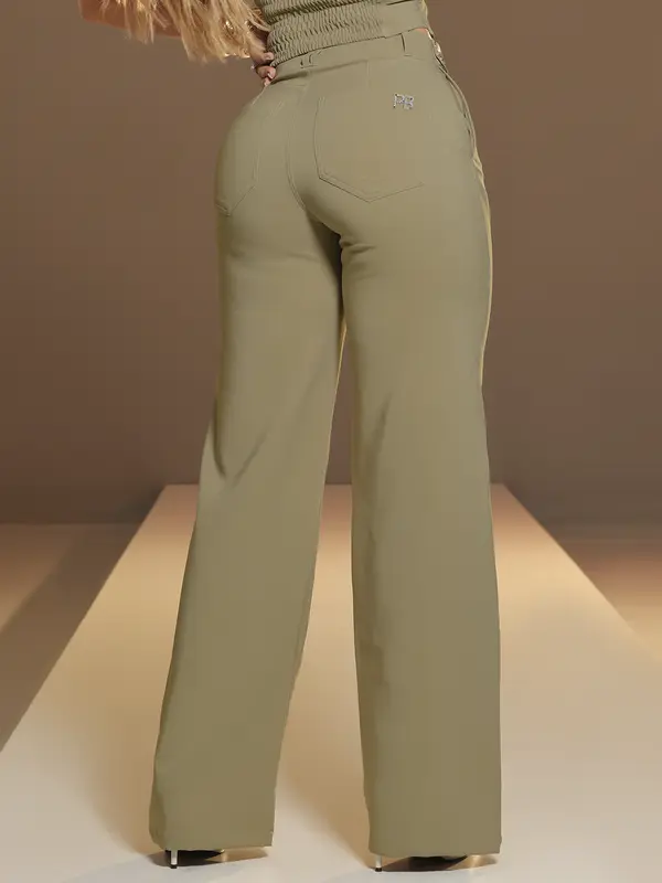 Calça Pantalona Alfaiataria Pit Bull Jeans Elegante e Sofisticada