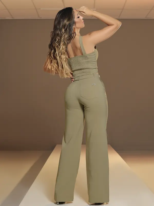 Calça Pantalona Alfaiataria Pit Bull Jeans Elegante e Sofisticada
