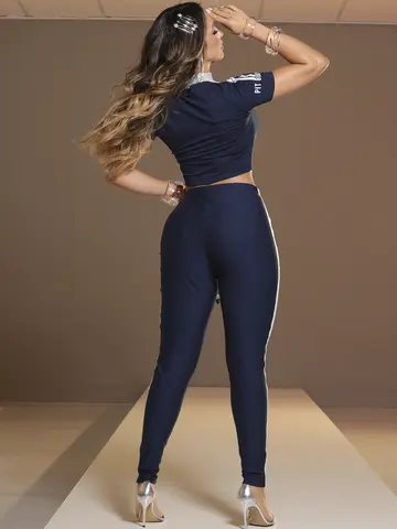 Calça Moletom Confortável e Elegante com Lateral Personalizada Pit Bull Jeans