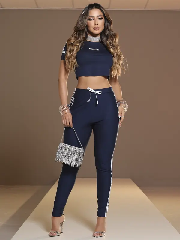 Cropped Manga Curta Personalizado Pit Bull Jeans Elegante e Confortável