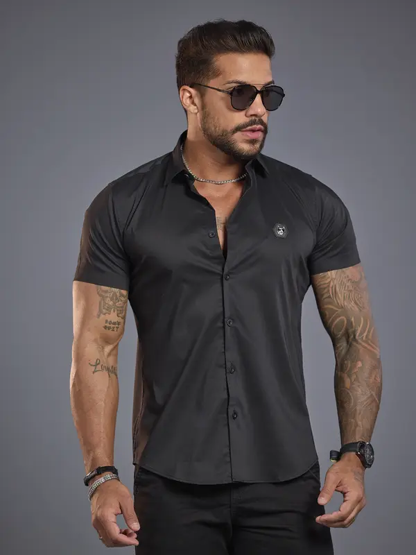 Camisa Masculina Estilosa e Versátil Pit Bull Jeans Luxo