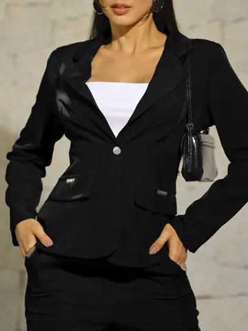 Conjunto Calça e Blazer Elegante e Refinado com Modelagem Confortável Empório Pit Bull