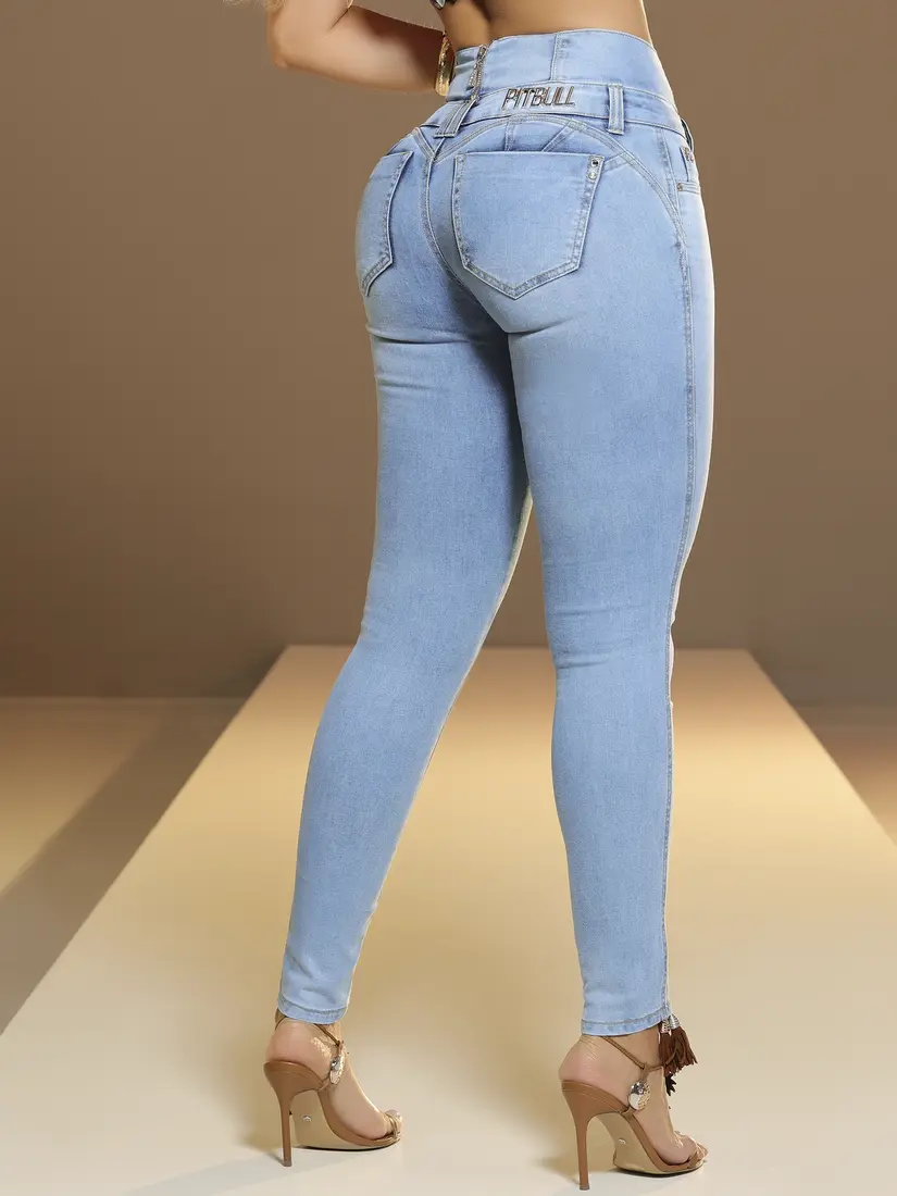 Calça Cintura Perfeita Modeladora e Refinada com Bordado Manual