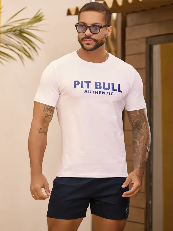 Bermuda Masculina Pit Bull Jeans Luxo Confortável e Casual com Amarração