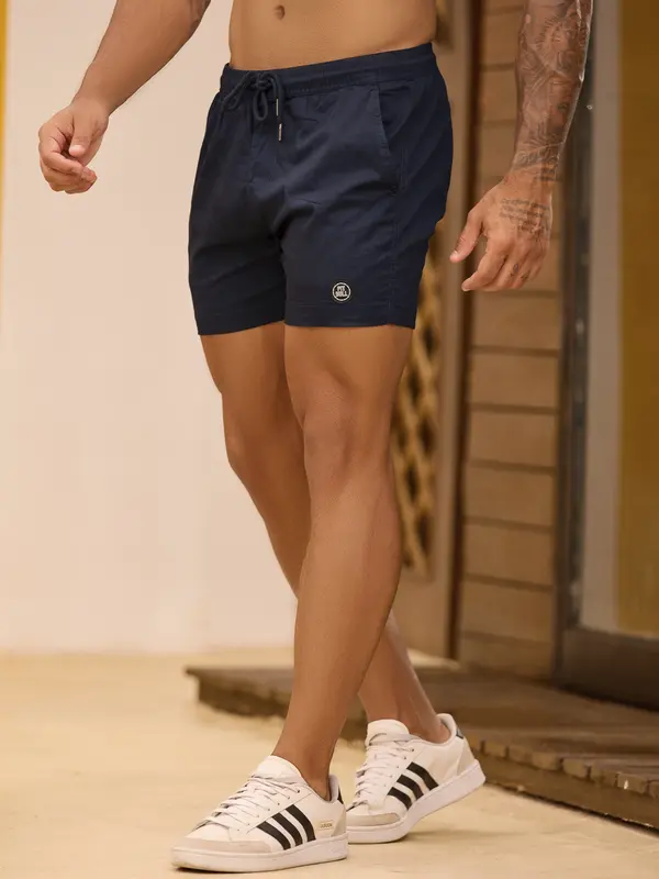 Bermuda Masculina Pit Bull Jeans Luxo Confortável e Casual com Amarração