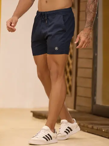 Bermuda Masculina Pit Bull Jeans Luxo Confortável e Casual com Amarração