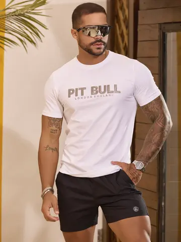 Bermuda Masculina Pit Bull Jeans Luxo Confortável e Casual com Amarração