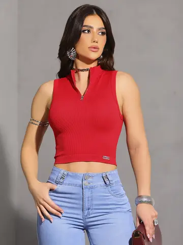 Cropped Sofisticado e Confortável com Modelagem Ajustada Pit Bull Jeans Premium