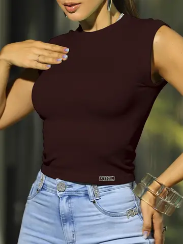 Blusa Confortável sem Costura Pit Bull Jeans Premium com Caimento Ajustado
