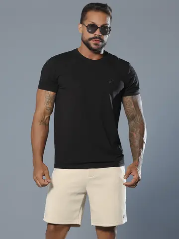 Bermuda Masculina Pit Bull Jeans Confortável e Sofisticada com Cordão