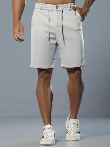 Bermuda Masculina Pit Bull Jeans Confortável e Sofisticada com Cordão