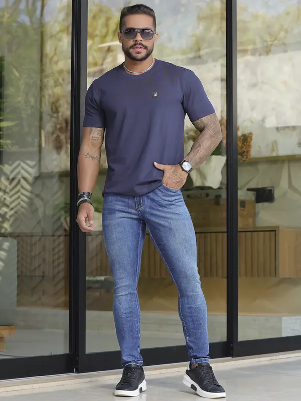 Calça Masculina Casual e Sofisticada Pit Bull Jeans com Caimento Moderno