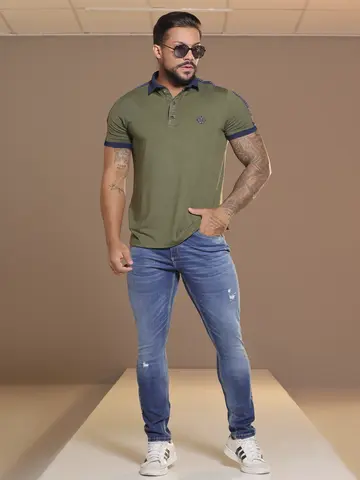 Calça Masculina Autêntica e Sofisticada com Lateral Personalizada Pit Bull Luxo