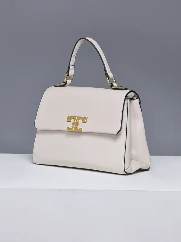 Bolsa Satchel Sofisticada com Detalhe Texturizado Pit Bull Jeans