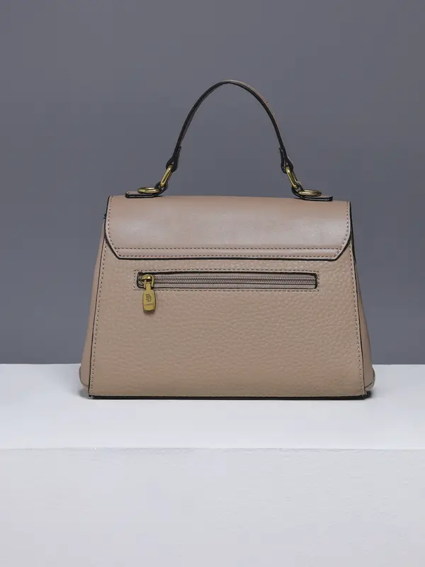 Bolsa Satchel Sofisticada com Detalhe Texturizado Pit Bull Jeans