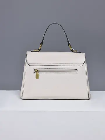 Bolsa Satchel Sofisticada com Detalhe Texturizado Pit Bull Jeans