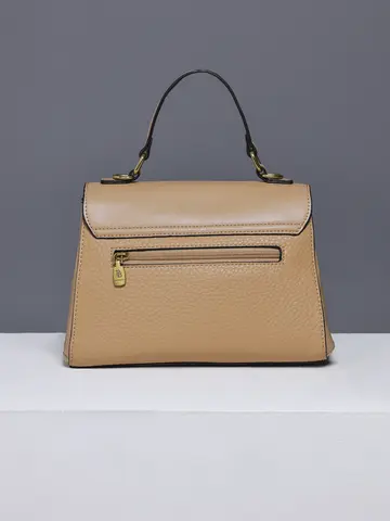 Bolsa Satchel Sofisticada com Detalhe Texturizado Pit Bull Jeans