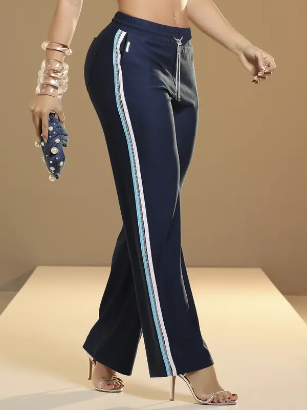 Calça Pantalona Confortável e Estilosa com Lateral Personalizada Pit Bull Jeans Luxo