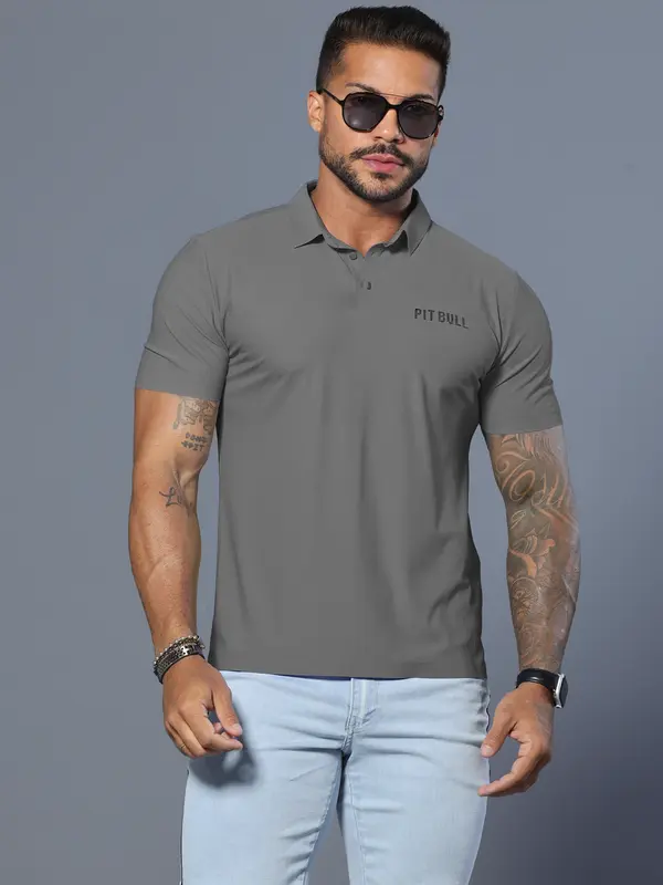 Polo Masculina Sofisticada e Casual Pit Bull Jeans