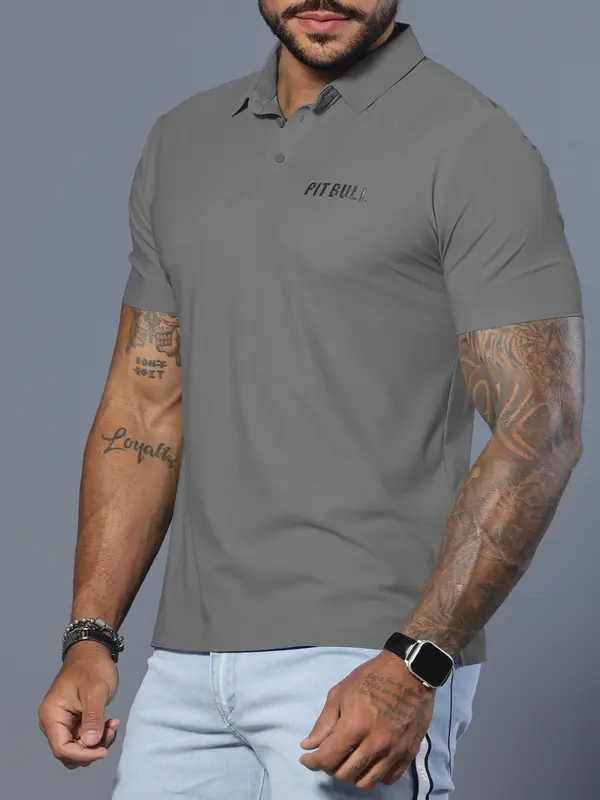 Polo Masculina Sofisticada e Casual Pit Bull Jeans