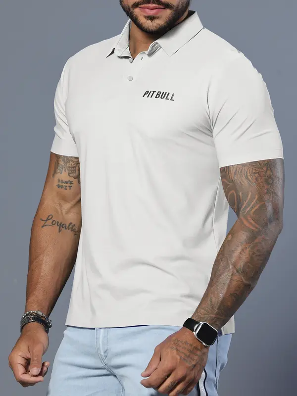 Polo Masculina Sofisticada e Casual Pit Bull Jeans