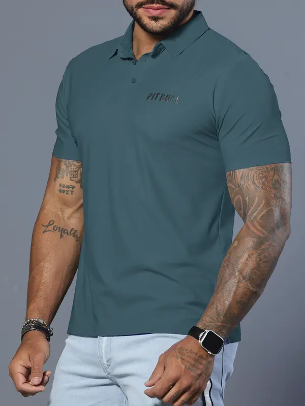 Polo Masculina Sofisticada e Casual Pit Bull Jeans