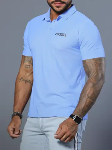 Polo Masculina Sofisticada e Casual Pit Bull Jeans