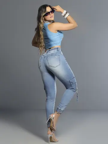 Calça Jogger Estilosa e Sofisticada com Detalhes Únicos Pit Bull Jeans Luxo