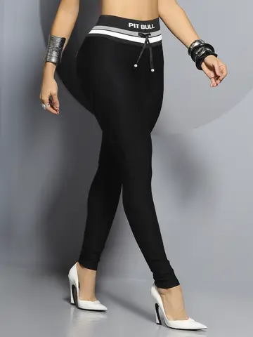 Calça Montaria Color com Ribana no Cós e Detalhe com Zíper Pit Bull Jeans