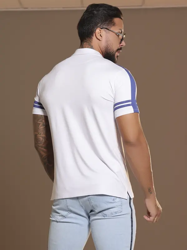 Polo Masculina Sofisticada e Estilosa com Logomania Pit Bull Jeans Luxo