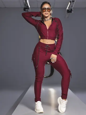 Calça Jogger Confortável e Sofisticada com Detalhes Únicos Pit Bull Luxo
