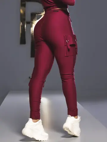 Calça Jogger Confortável e Sofisticada com Detalhes Únicos Pit Bull Luxo