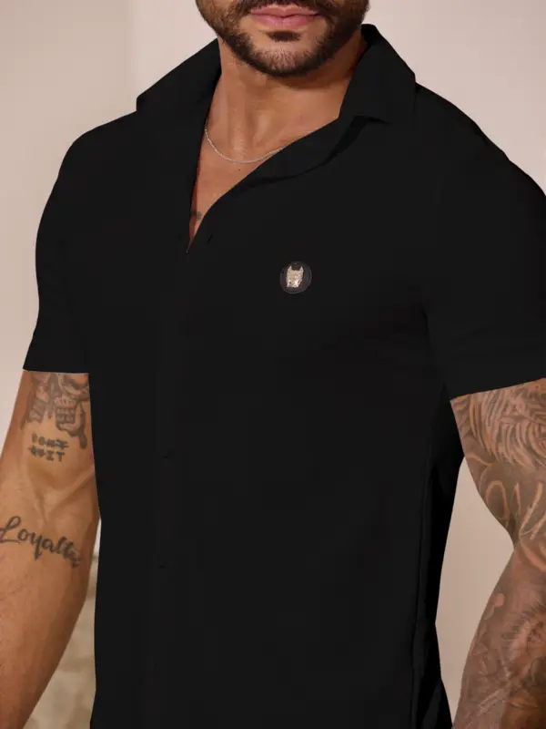 Camisa Masculina Gola Polo Estilosa e Sofisticada Pit Bull Jeans Luxo