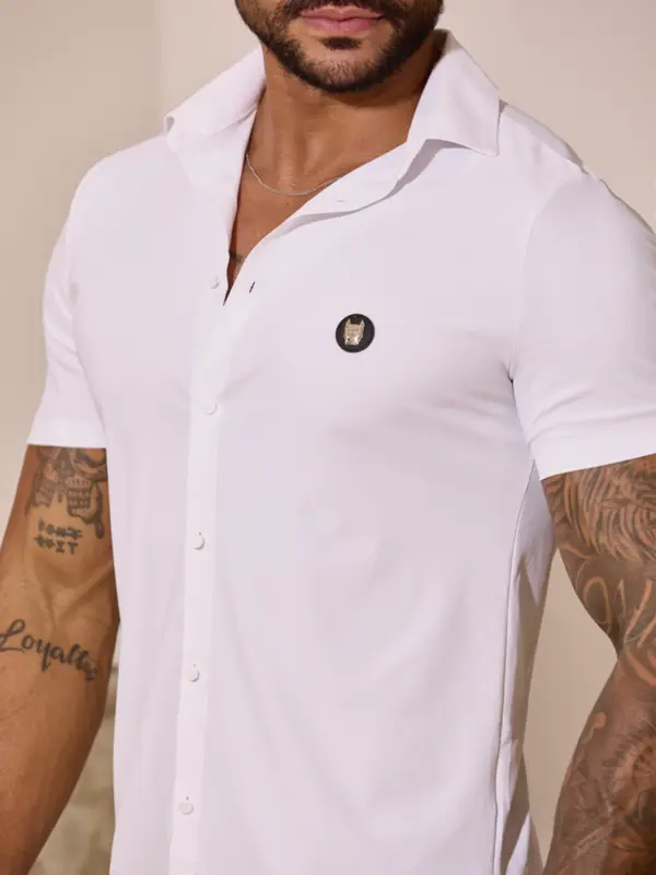Camisa Masculina Gola Polo Estilosa e Sofisticada Pit Bull Jeans Luxo