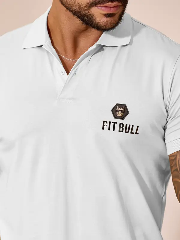 Polo Masculina Casual e Versátil com Caimento Confortável Pit Bull Jeans Luxo