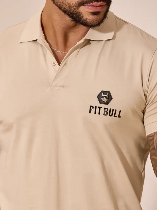 Polo Masculina Casual e Versátil com Caimento Confortável Pit Bull Jeans Luxo