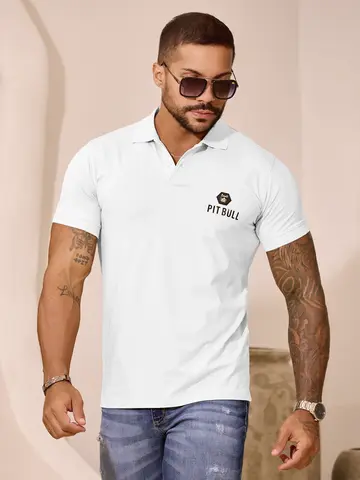 Polo Masculina Casual e Versátil com Caimento Confortável Pit Bull Jeans Luxo